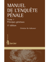 Manuel de l'enquête pénale