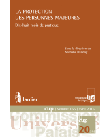 La protection des personnes majeures