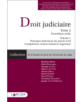 Droit judiciaire – Tome 2. Procédure civile