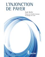 L'injonction de payer