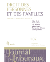 Droit des personnes et des familles