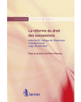 La réforme du droit des successions