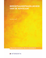 Beroepsaansprakelijkheid van de advocaat