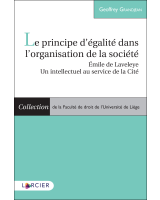 Le principe d'égalité dans l'organisation de la société