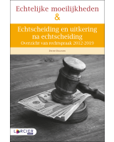 Echtscheiding en uitkering na echtscheiding