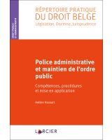 Police administrative et maintien de l'ordre public