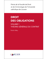 Droit des obligations - Volume 1