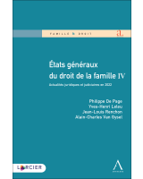 États généraux du droit de la famille IV