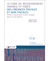 Le Code du recouvrement amiable et forcé des créances fiscales et non fiscales