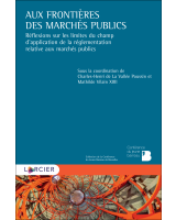 Aux frontières des marchés publics