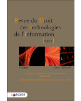 Revue du Droit des Technologies de l'Information n°82-83 (R.D.T.I.) 2021/1-2