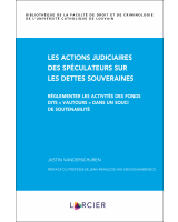 Les actions judiciaires des spéculateurs sur les dettes souveraines