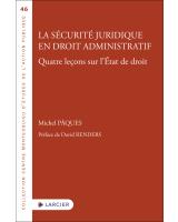 La sécurité juridique en droit administratif