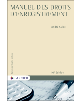 Manuel des droits d'enregistrement