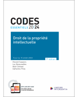 Code essentiel – Droit de la propriété intellectuelle 2023 