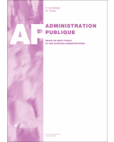 Administration publique - 2024/2