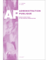 Administration publique - 2024/1