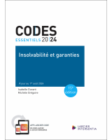 Code essentiel - Insolvabilité et garanties 2024