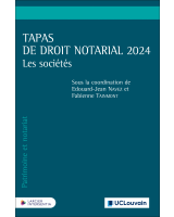 Tapas de droit notarial 2024