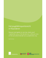 Het jeugddelinquentierecht in Vlaanderen