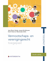 Vennootschaps- en verenigingsrecht toegepast (6de editie)