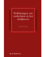 Verklaringen van verdachten in het strafproces