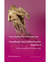 Handboek gezondheidsrecht Volume II (tweede editie) (gebonden)