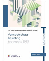 Vennootschapsbelasting toegepast 2025