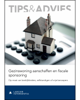 Gezinswoning aanschaffen en fiscale sponsoring