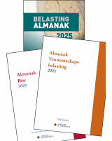 Pakketaanbod Almanakken 2025: Personenbelasting + Btw + Vennootschapsbelastingen