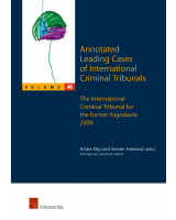 Annotated Leading Cases of International Criminal Tribunals - volume 48