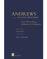 Andrews on Civil Processes (2nd edition)