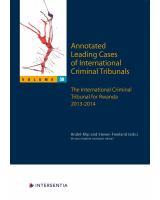 Annotated Leading Cases of International Criminal Tribunals - volume 58