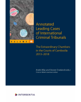 Annotated Leading Cases of International Criminal Tribunals - volume 65