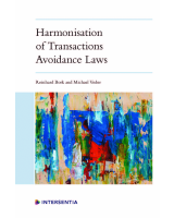 Harmonisation of Transactions Avoidance Laws