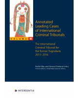 Annotated Leading Cases of International Criminal Tribunals - volume 68