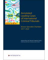 Annotated Leading Cases of International Criminal Tribunals - volume 75