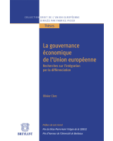 La gouvernance économique de l’Union européenne