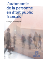 L'autonomie de la personne en droit public français