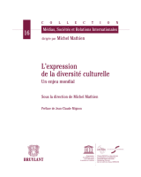 L'expression de la diversité culturelle