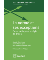 La norme et ses exceptions