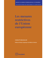 Les mesures restrictives de l'Union européenne