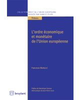 L'ordre économique et monétaire de l'Union européenne 