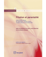 Filiation et parentalité