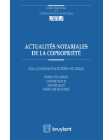 Actualités notariales de la copropriété