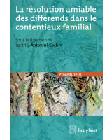 La résolution amiable des différends dans le contentieux familial