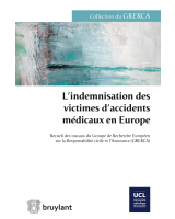 L'indemnisation des victimes d'accidents médicaux en Europe