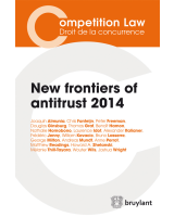 New frontiers of antitrust 2014