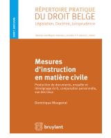 Mesures d'instruction en matière civile