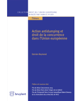 Action antidumping et droit de la concurrence dans l'Union européenne